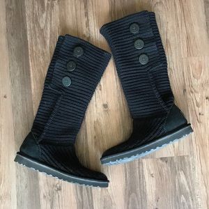 UGG Classic Cardy Boot black size 7
